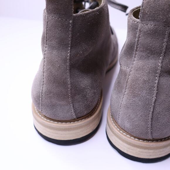 BANANA REPUBLIC Arley Suede Boot Taupe Grey OrthoLite Desert Lace Up Men's 12M - Picture 3 of 8